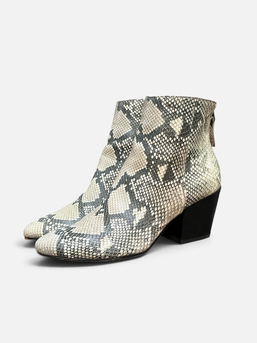 Dolce Vita Coltyn Leather Ankle Boot in Snakeskin Size 8
